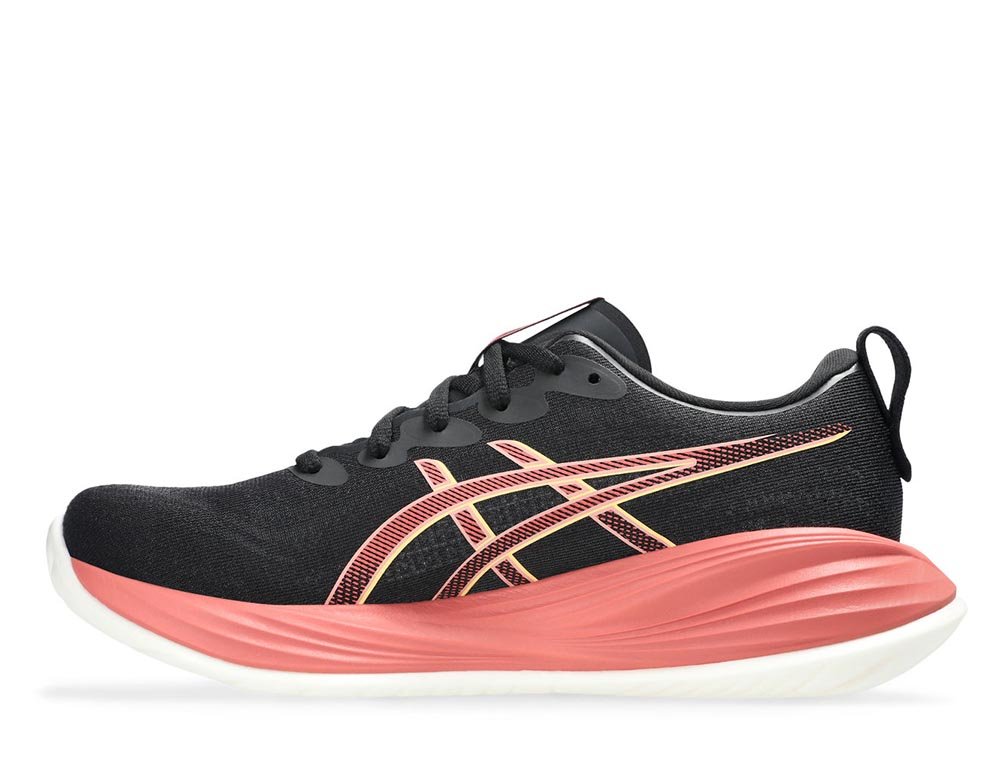 Asics Gel-Cumulus 27 W Black and Coral Shoes