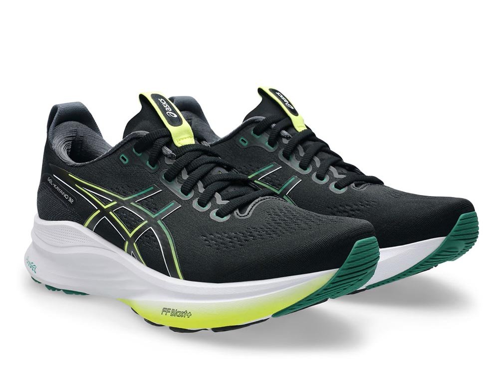 Asics Gel-Kayano 32 M Shoes Black and Lime