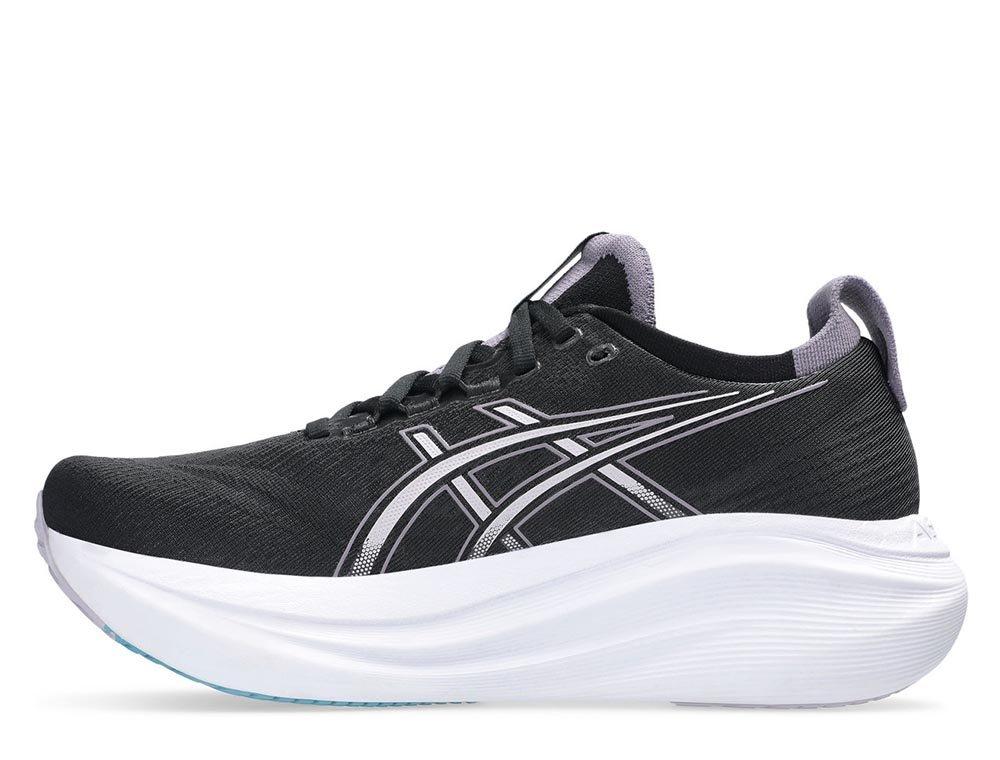 Asics Gel-Nimbus 27 W Black and Blue Shoes