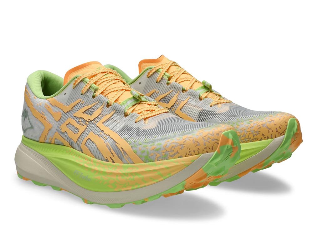 Pantofi Asics Metafuji Trail M Lime și Portocaliu