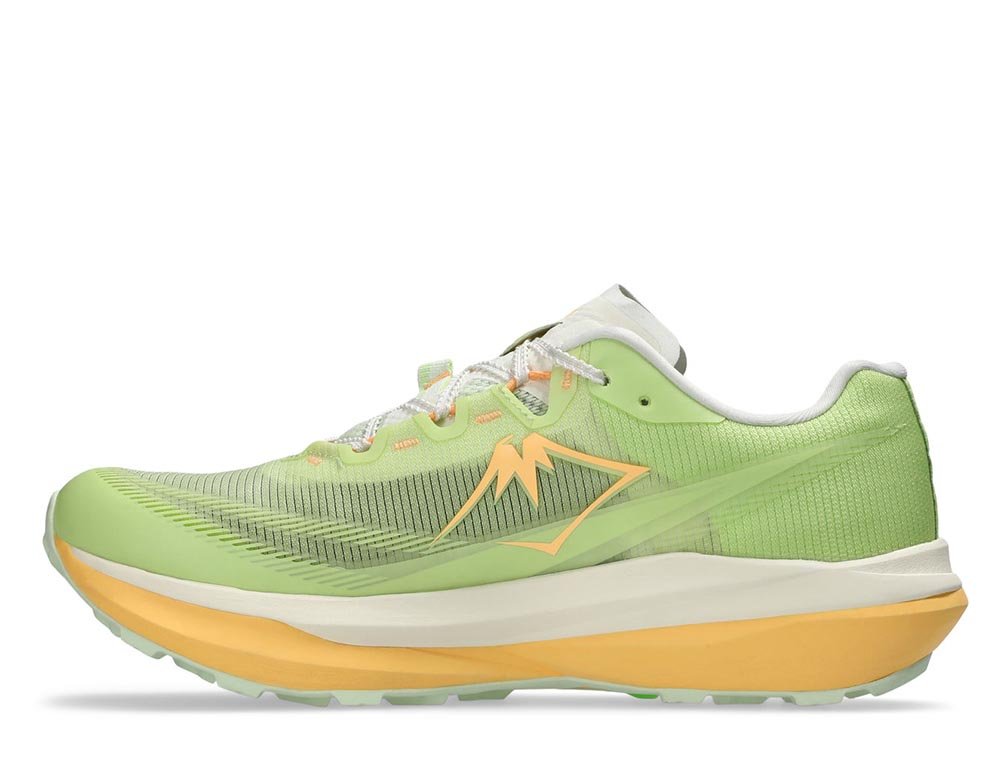 Asics FujiSpeed 4 U Shoes Green-Orange