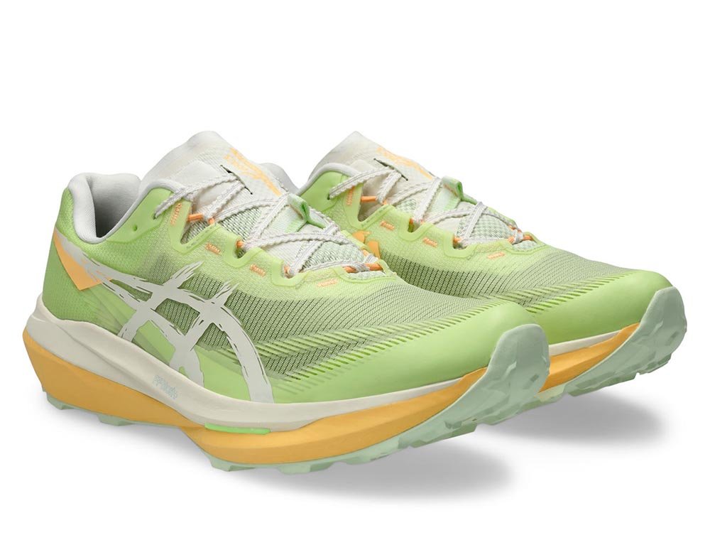 Asics FujiSpeed 4 U Shoes Green-Orange