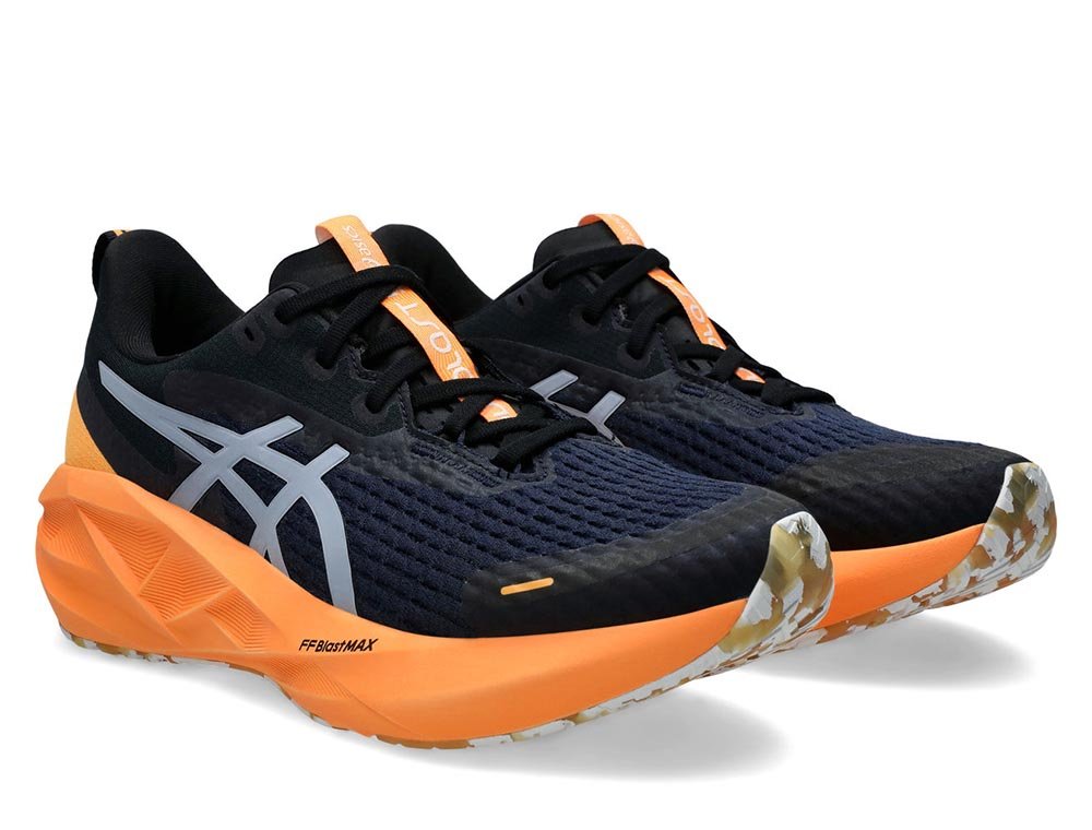 Buty Asics Novablast 5 Lite-Show M Granatowo-Pomarańczowe