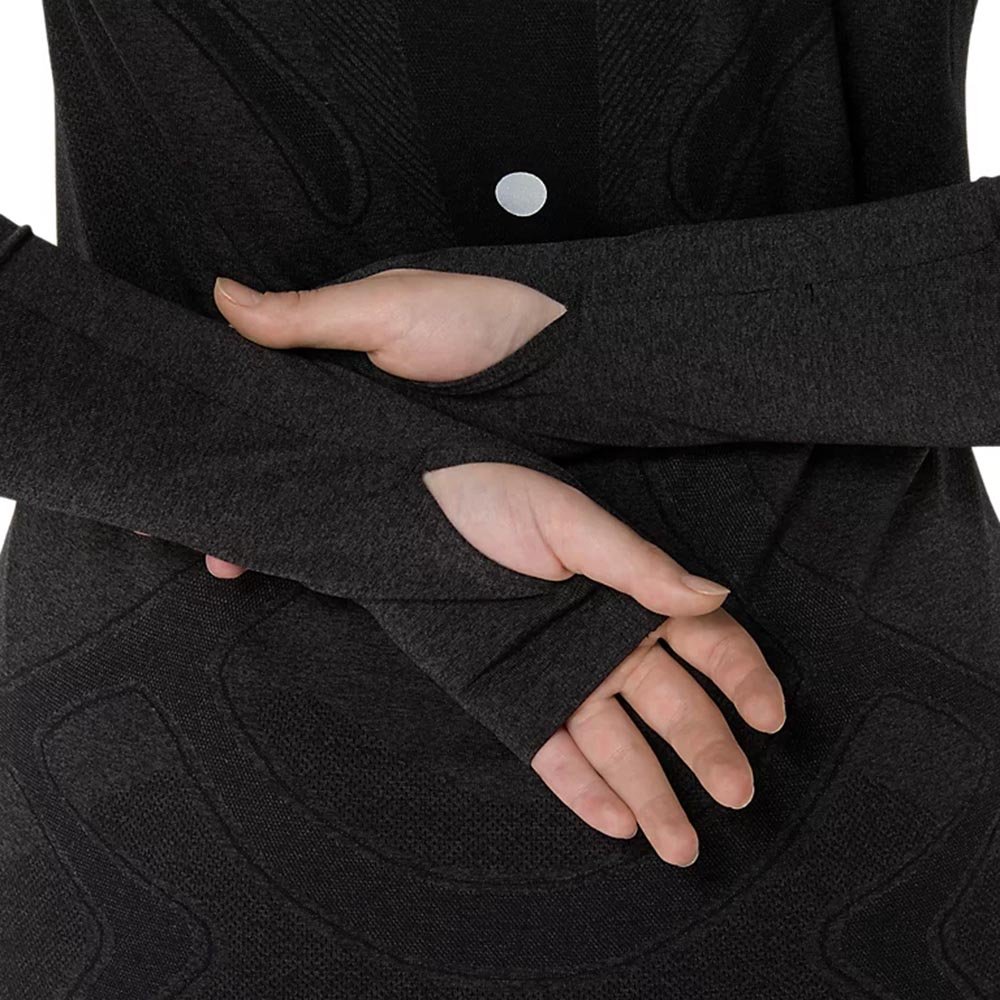 Koszulka Asics Road Seamless LS Top W Czarna