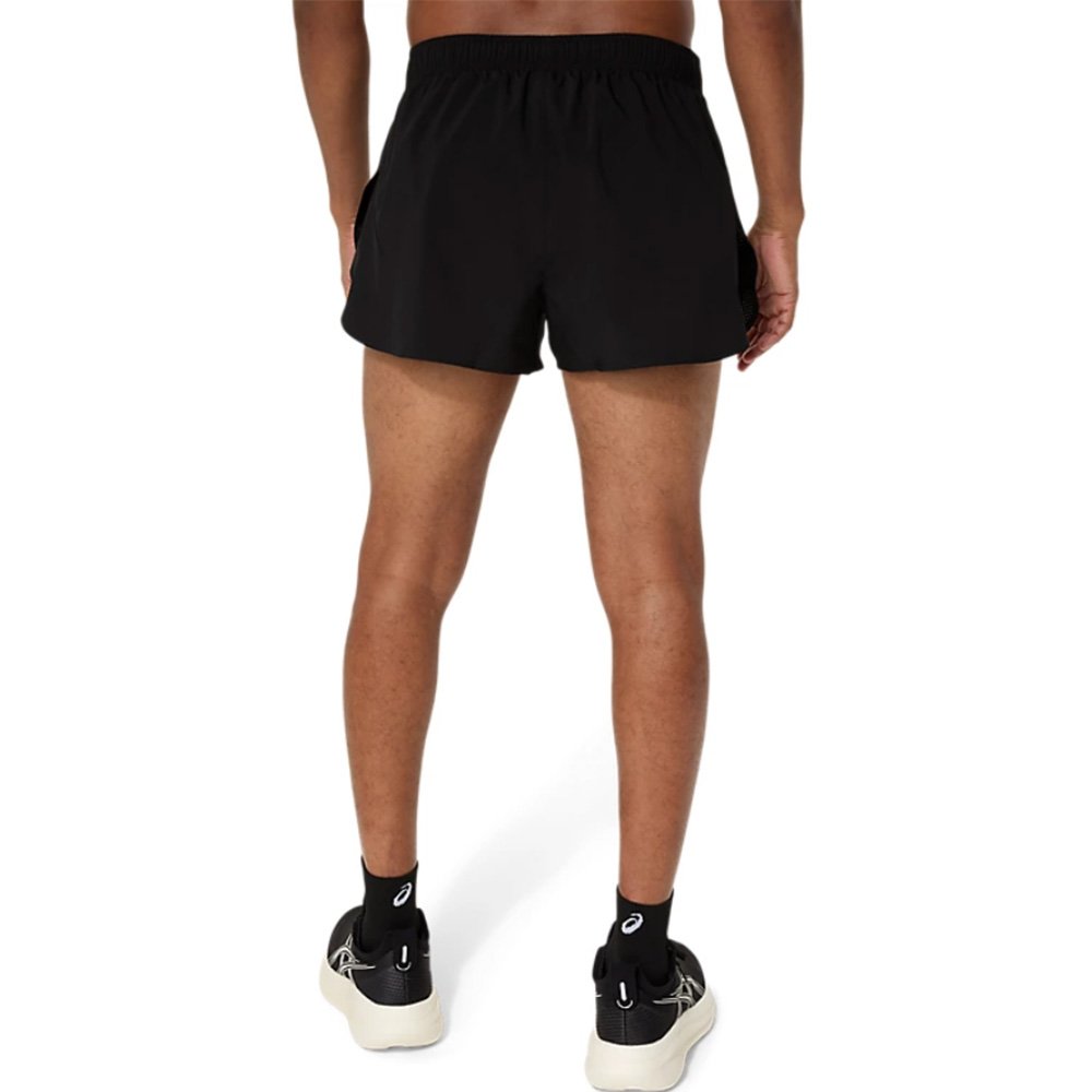 Pantaloni scurți Asics Core Split M, negri