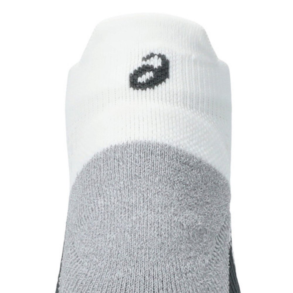 Asics Performance Run Sock U White and Gray Socks