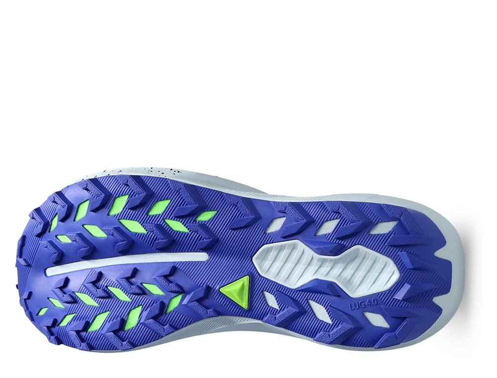 Asics Trabuco 14 M Blue-Orange Shoes