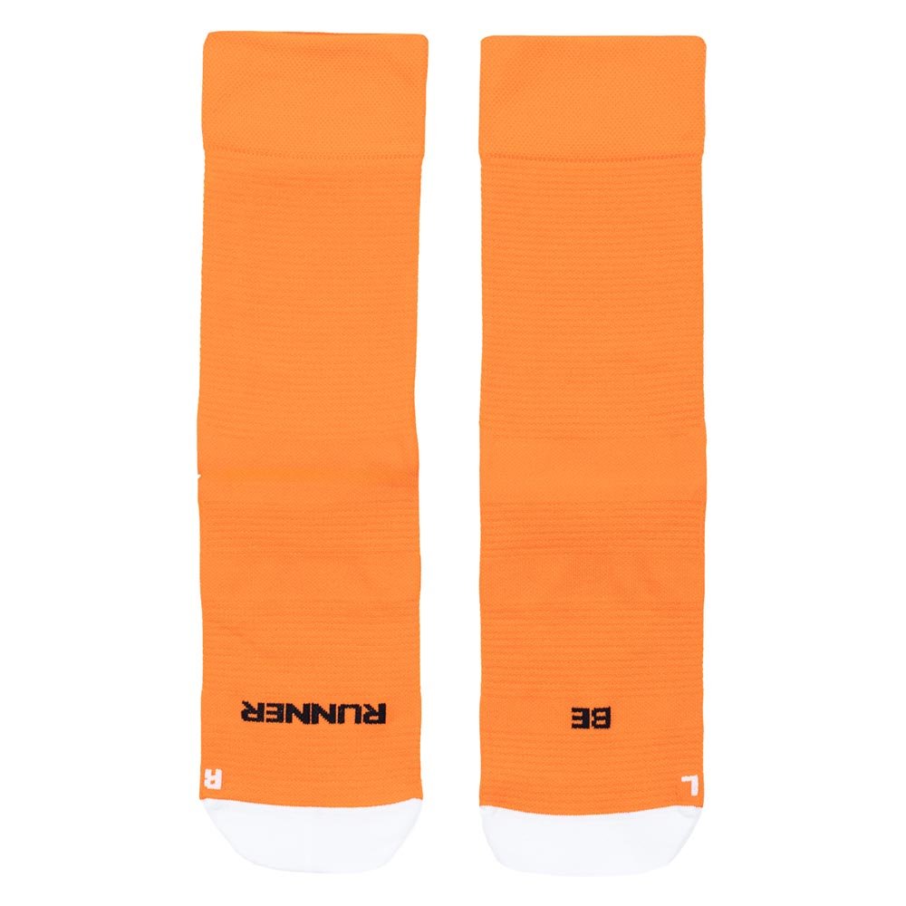 Skarpetki BeRunner Race Day Runner U Pomarańczowo-Białe