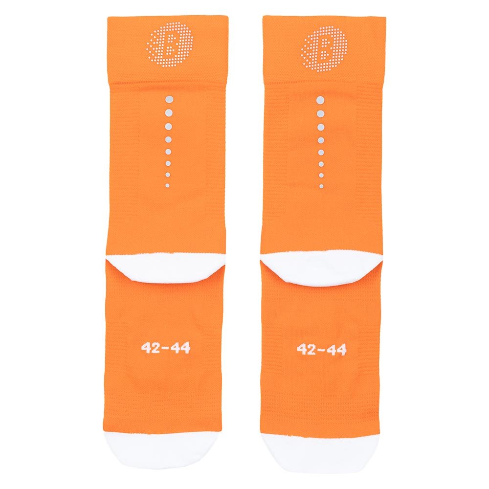 Skarpetki BeRunner Race Day Runner U Pomarańczowo-Białe