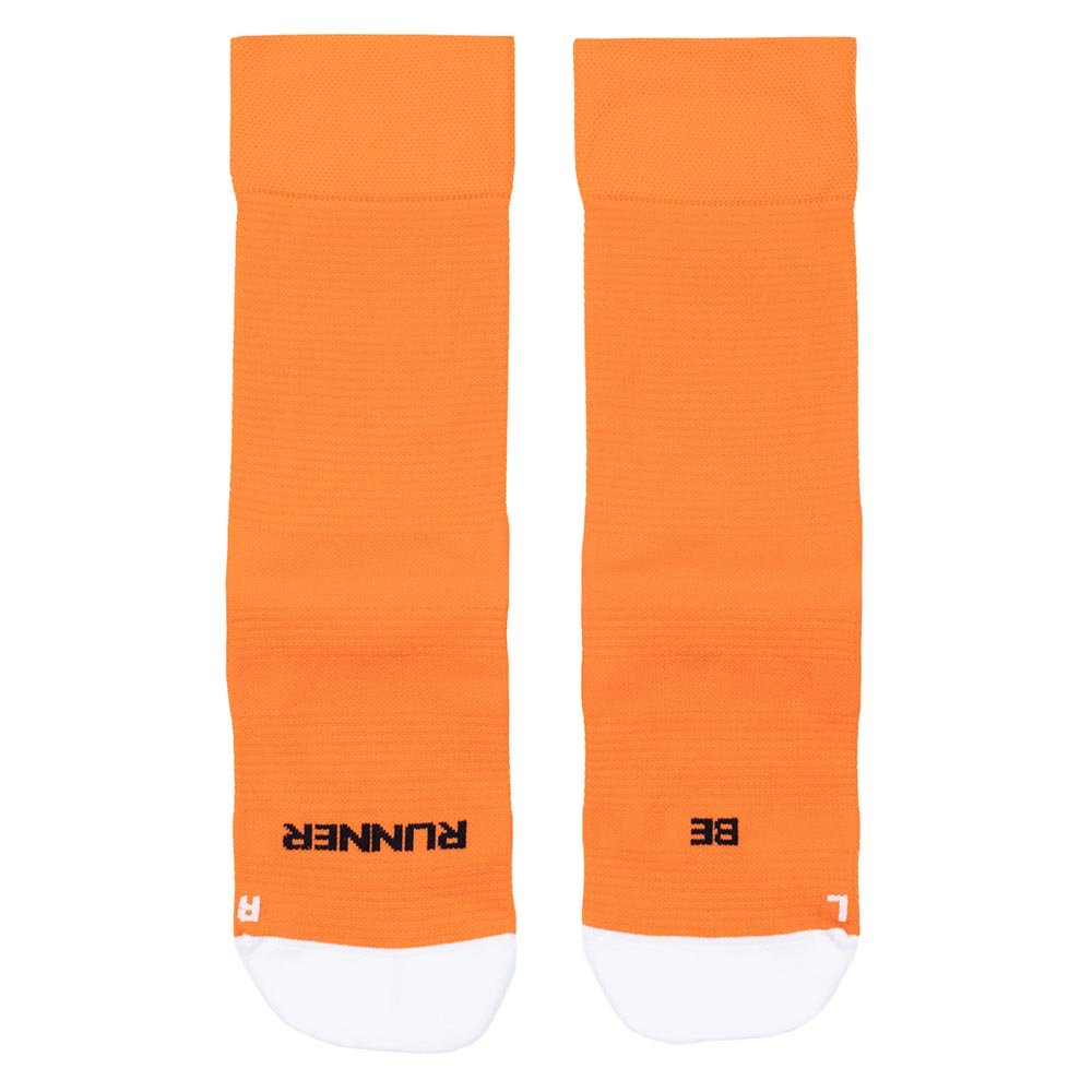 Skarpetki BeRunner Race Day Runner U Pomarańczowo-Białe