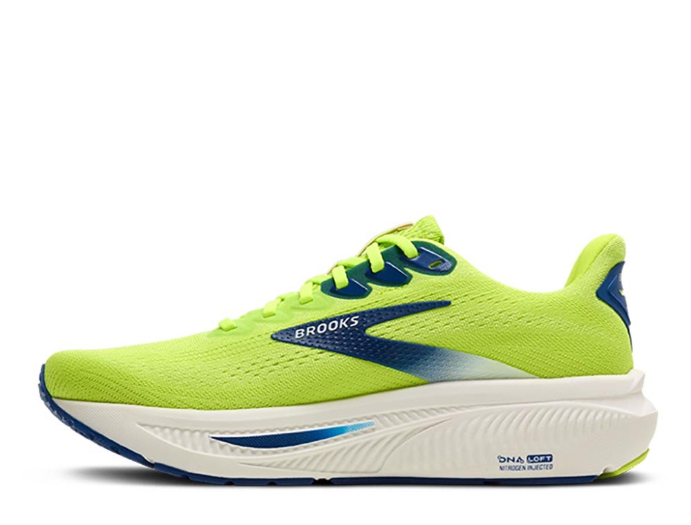 Brooks Ghost 17 M Lime-Blue Shoes