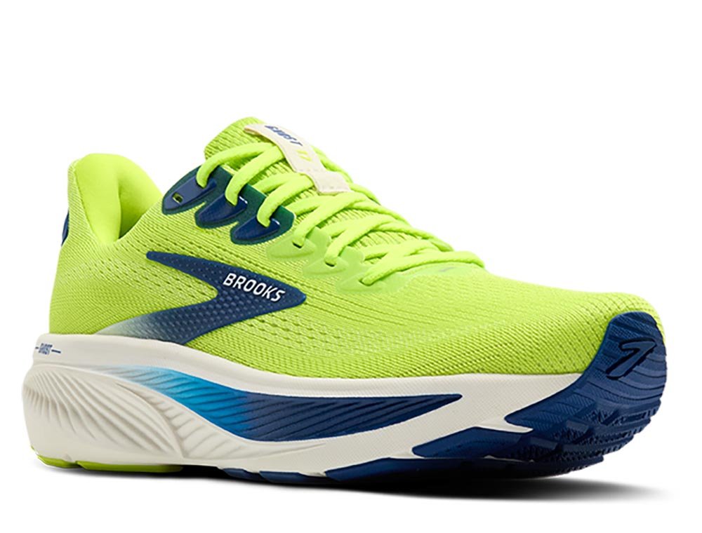Brooks Ghost 17 M Lime-Blue Shoes