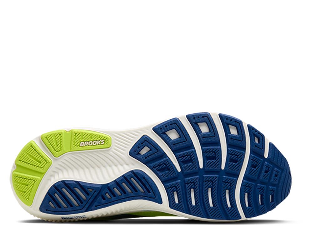 Brooks Ghost 17 M Lime-Blue Shoes