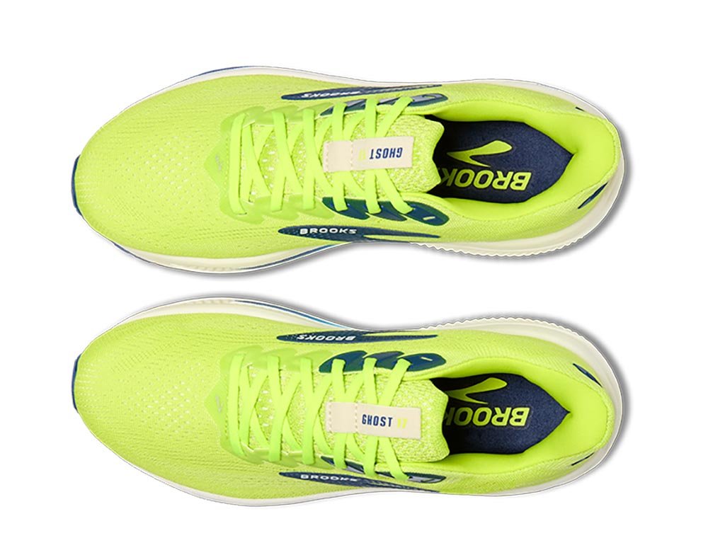Brooks Ghost 17 M Lime-Blue Shoes