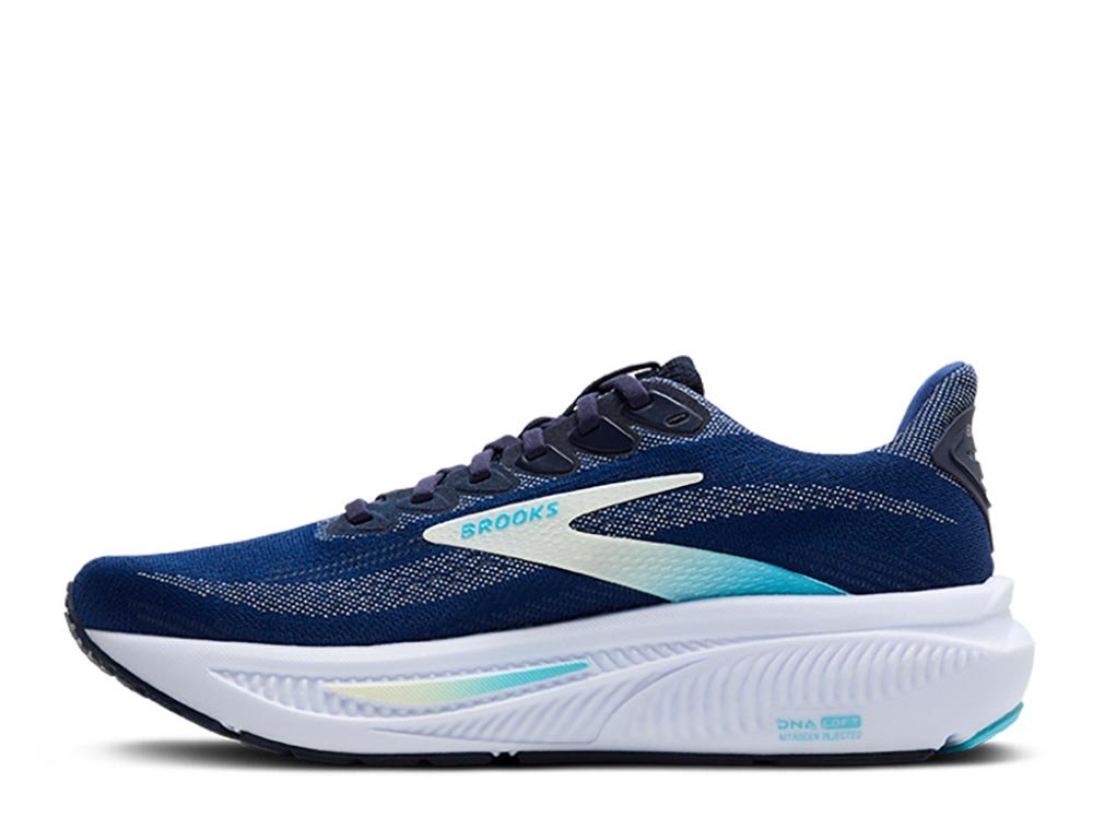 Pantofi sport Brooks Ghost 17 pentru femei, bleumarin