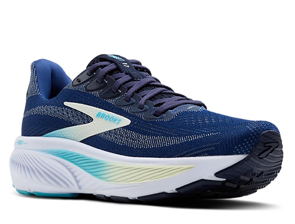 Pantofi sport Brooks Ghost 17 pentru femei, bleumarin