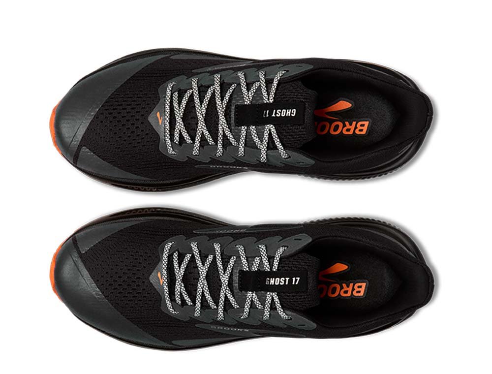 Buty Brooks Ghost 17 M Czarno-Pomarańczowe