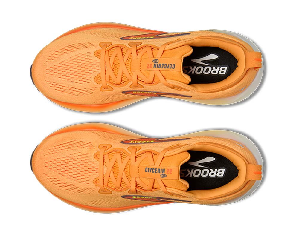 Buty Brooks Glycerin 22 M Pomarańczowe