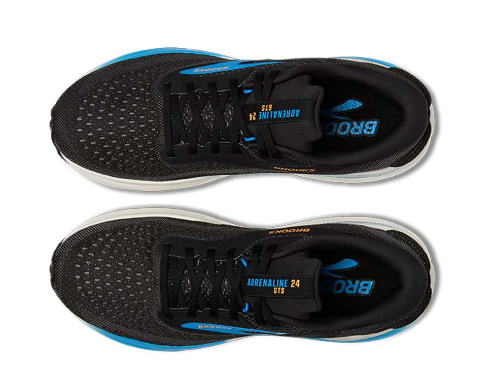 Brooks Adrenaline GTS 24 M Shoes Black and Blue