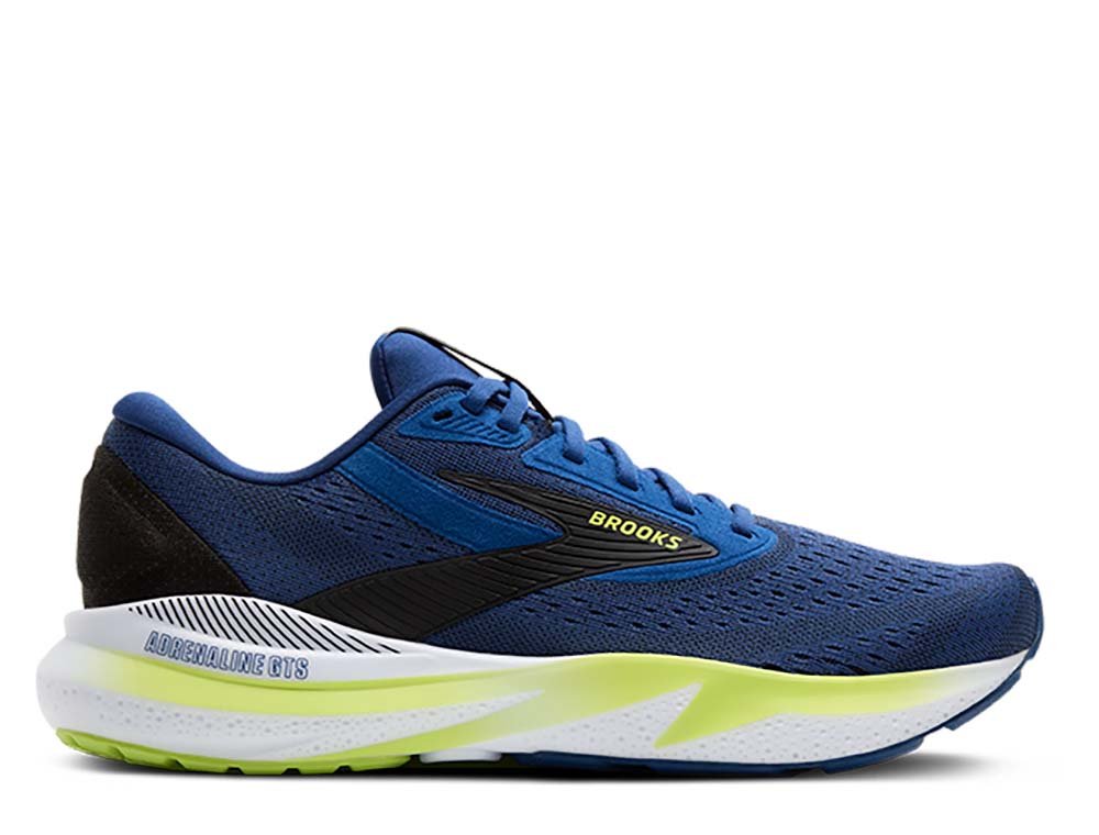 Brooks Adrenaline GTS 24 M Navy-Lime Shoes