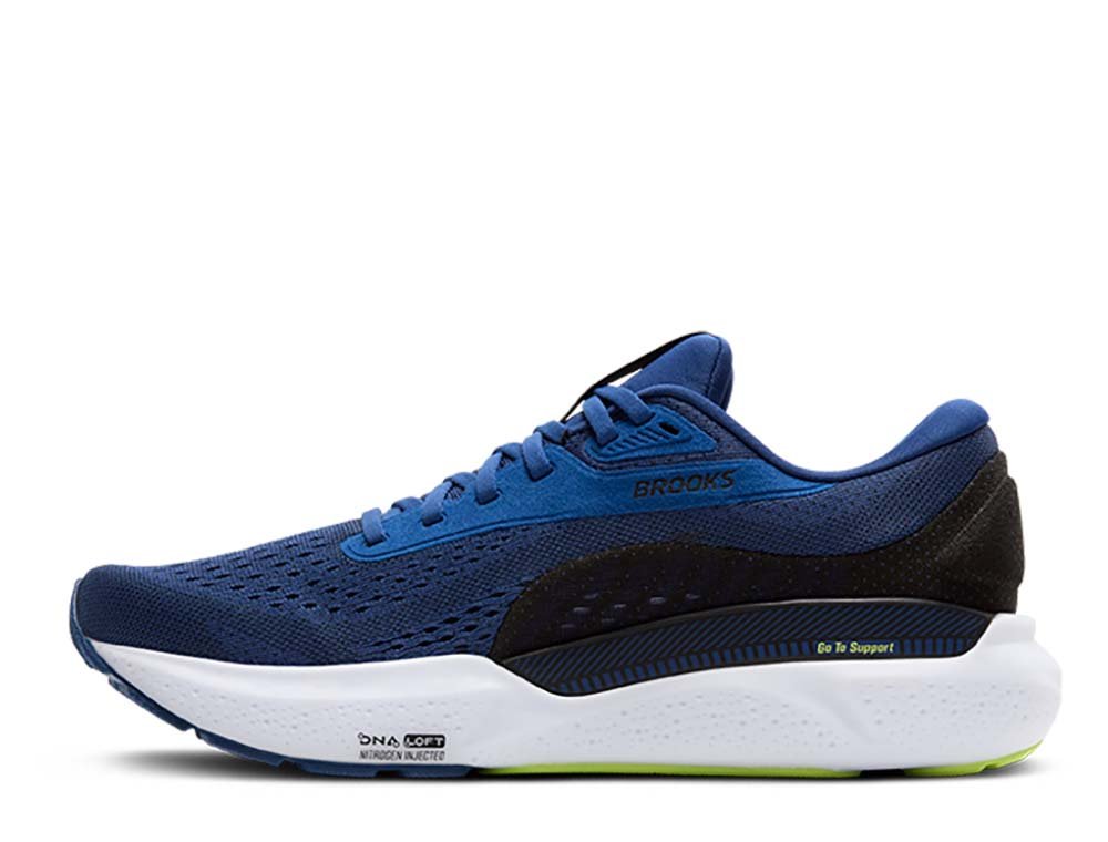 Brooks Adrenaline GTS 24 M Navy-Lime Shoes