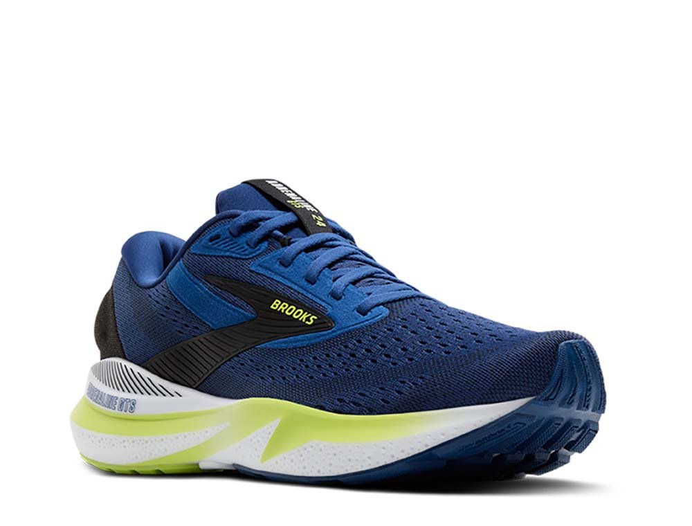 Brooks Adrenaline GTS 24 M Navy-Lime Shoes