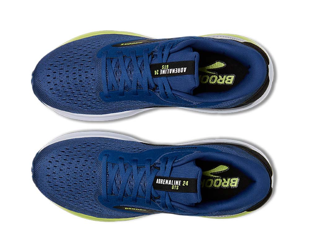Brooks Adrenaline GTS 24 M Navy-Lime Shoes
