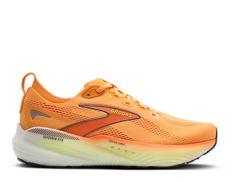Brooks Glycerin 22 GTS M Orange Shoes