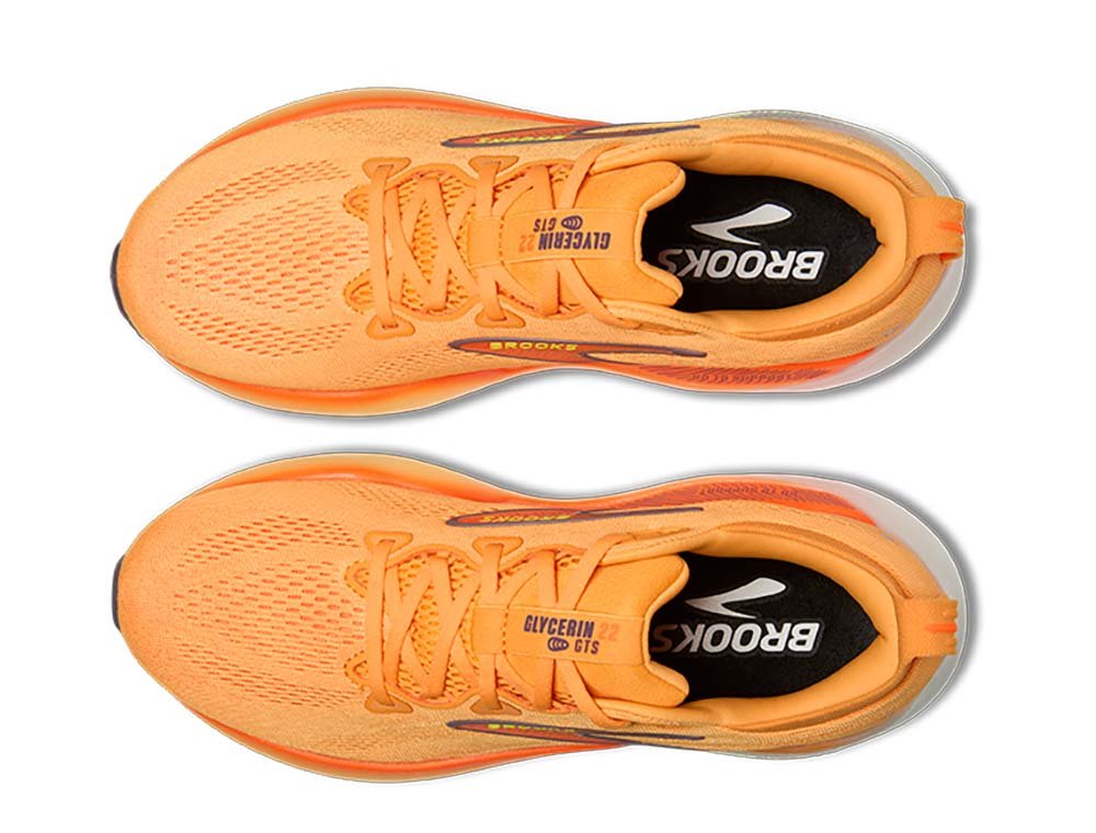Brooks Glycerin 22 GTS M Orange Shoes
