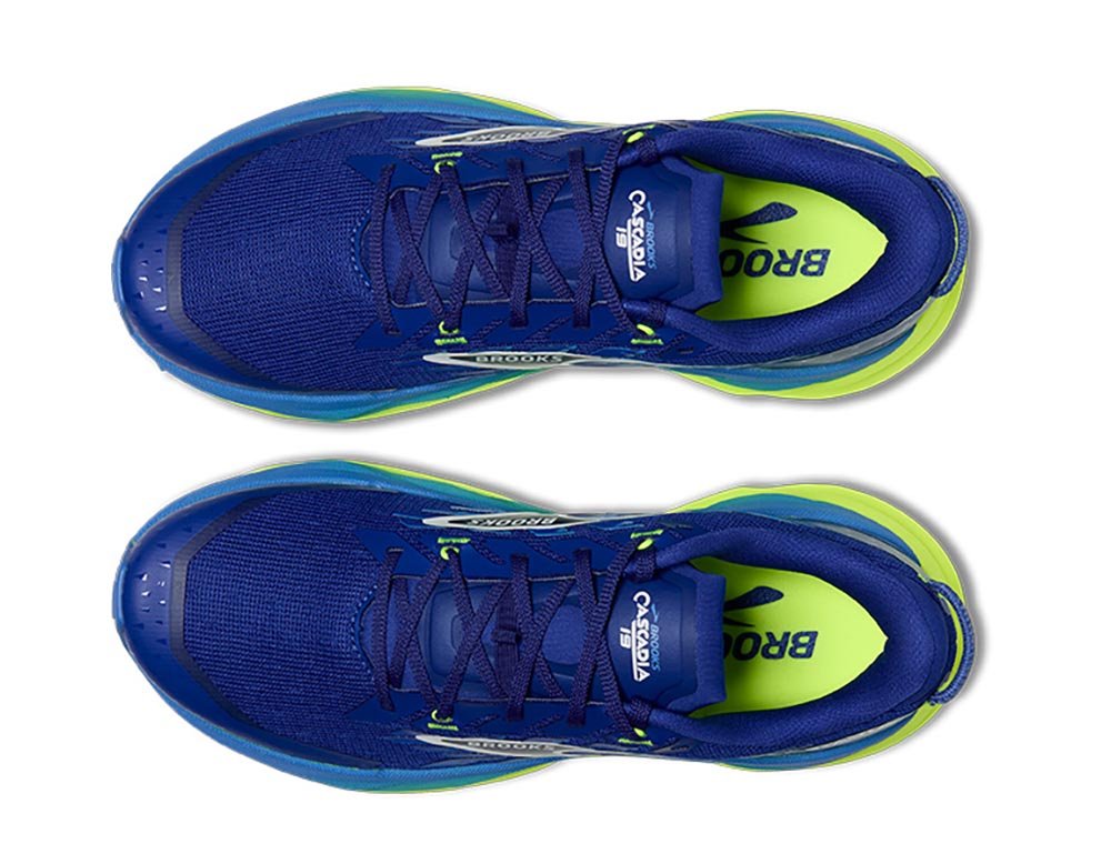 Buty Brooks Cascadia 19 M Granatowo-Limonkowe