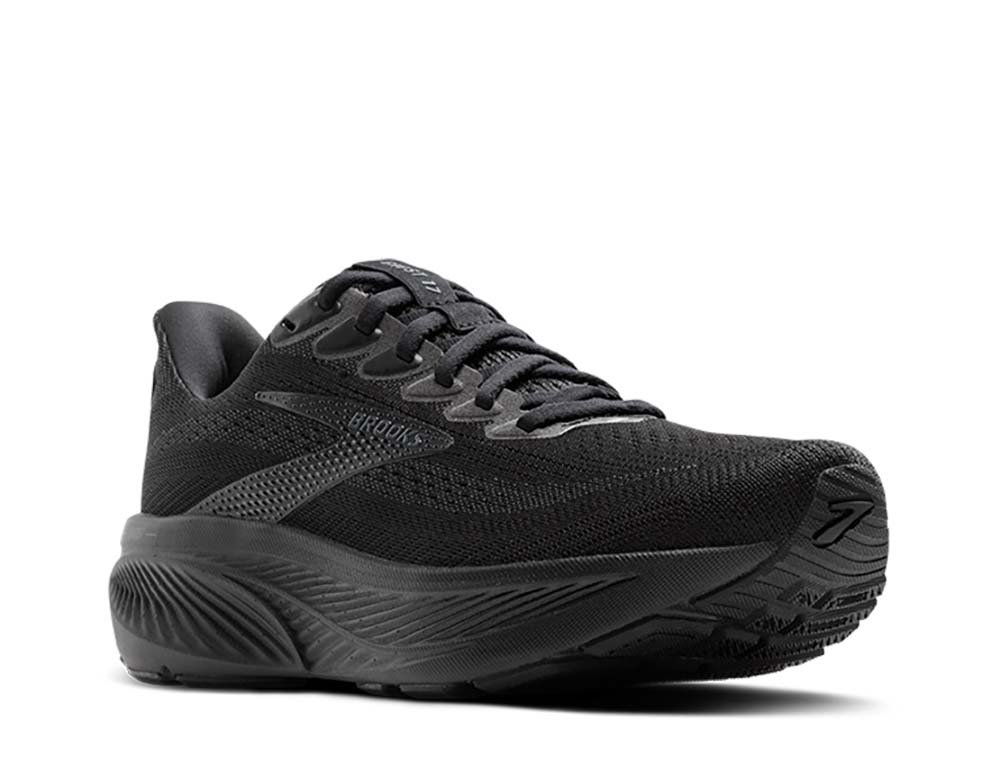 Pantofi sport Brooks Ghost 17 Wide M, negri