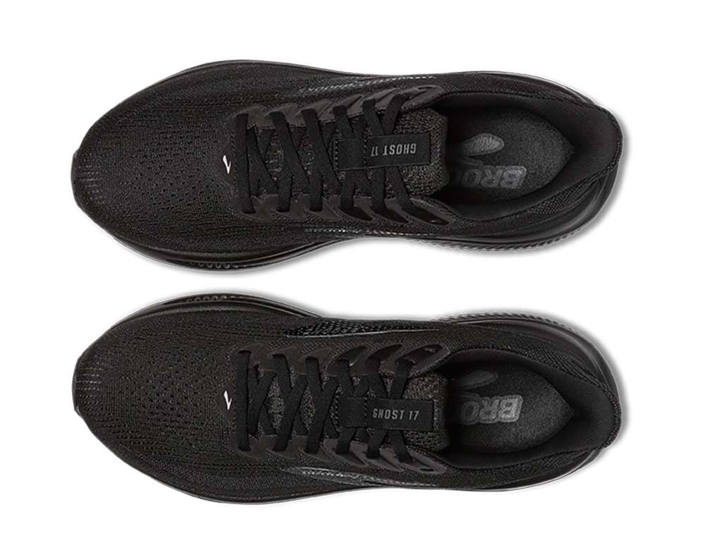 Pantofi sport Brooks Ghost 17 Wide M, negri