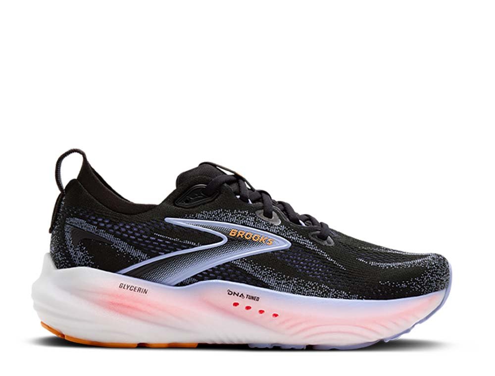 Buty Brooks Glycerin 22 W Czarno-Fioletowe