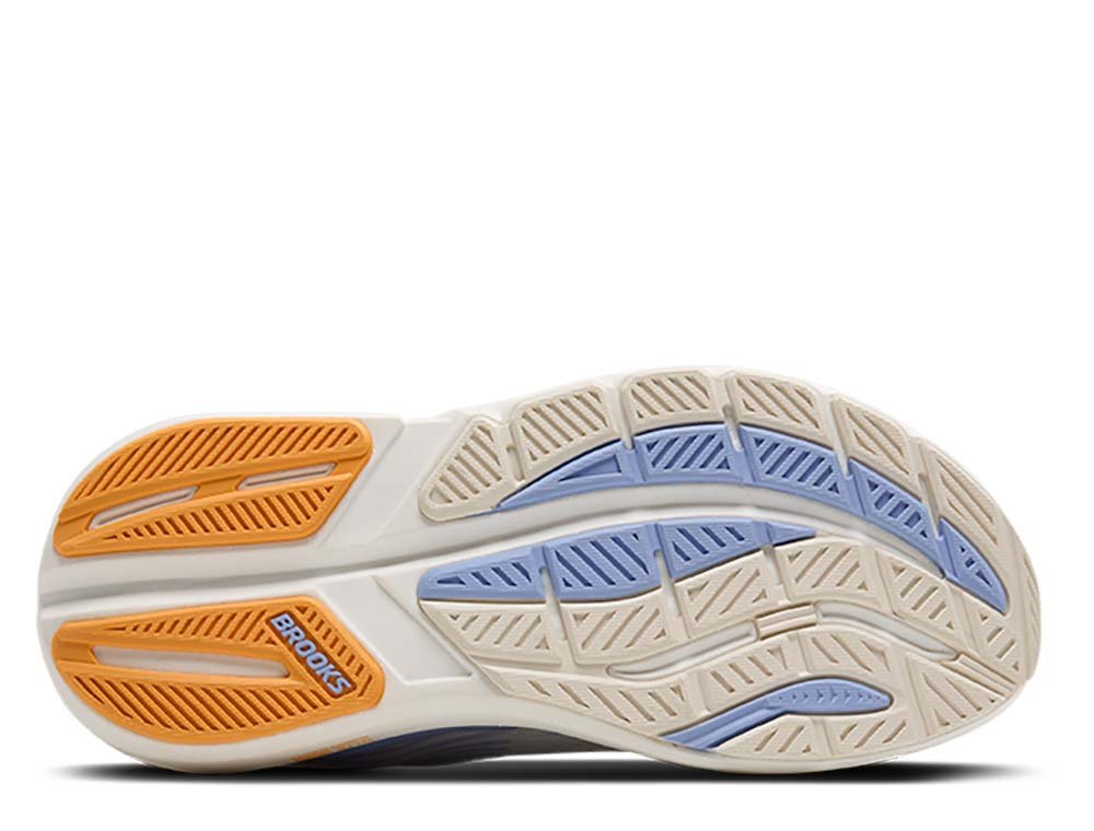 Pantofi sport Brooks Ghost Max 3 pentru femei, albi și violet