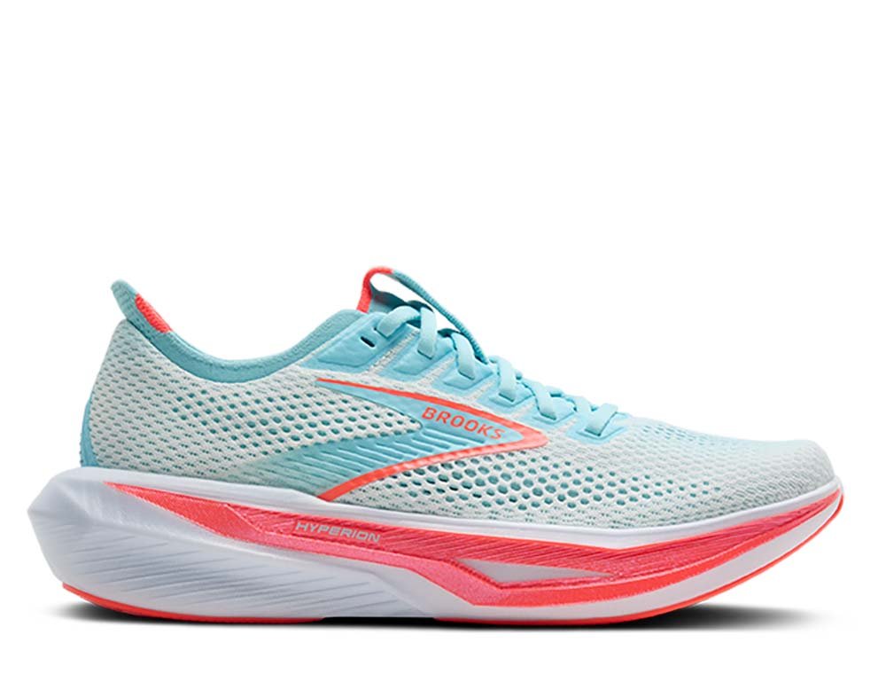 Brooks Hyperion 3 W Shoes Blue and Red