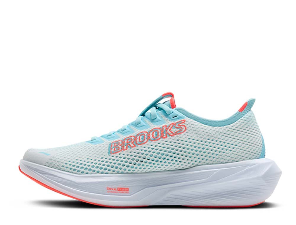 Brooks Hyperion 3 W Shoes Blue and Red