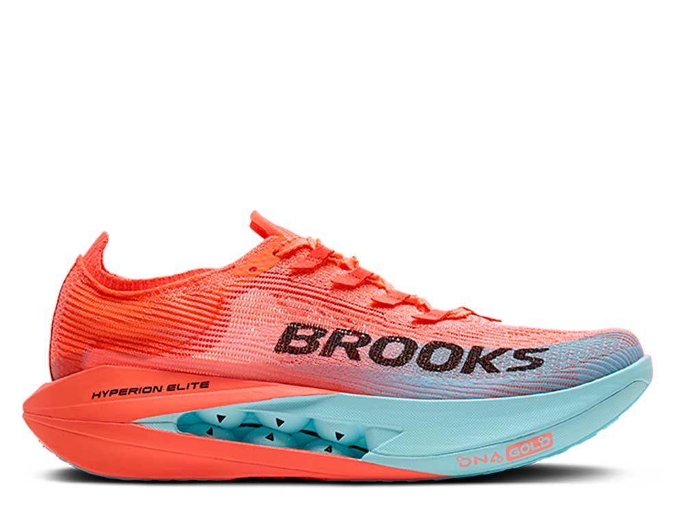 Buty Brooks Hyperion Elite 5 M Koralowo-Błękitne