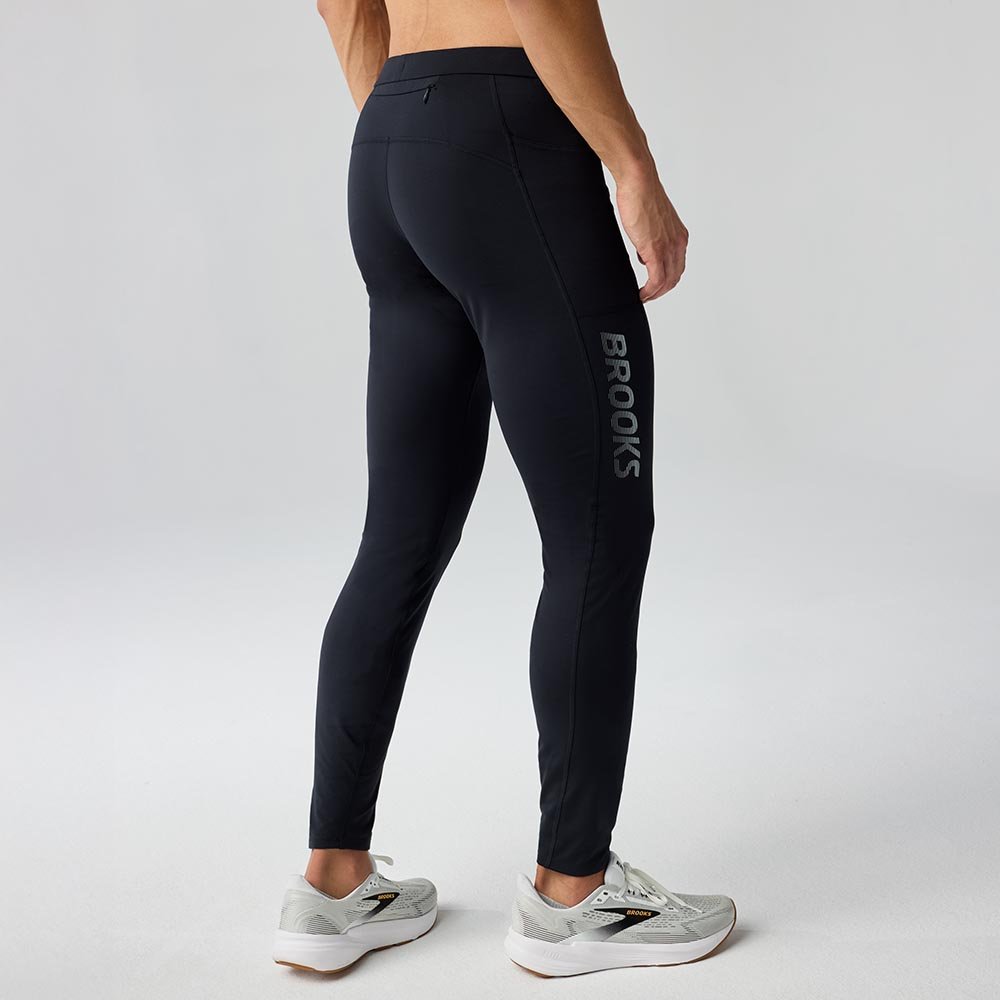 Legginsy Brooks Momentum Thermal Tight 2.0 M Czarne