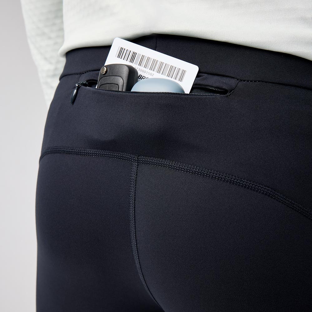 Legginsy Brooks Momentum Thermal Tight 2.0 M Czarne