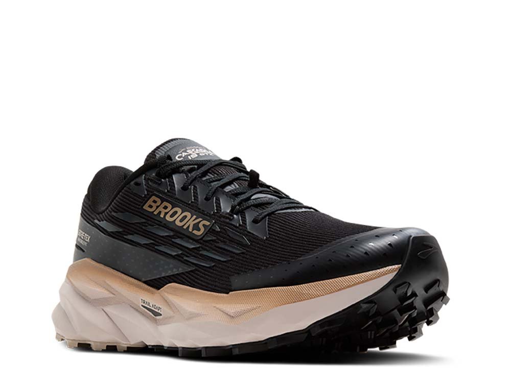 Buty Brooks Cascadia 19 Gore-TEX M Czarno-Beżowe