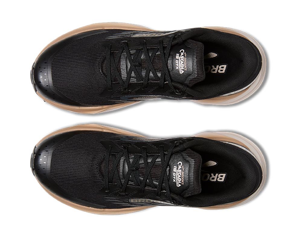 Buty Brooks Cascadia 19 Gore-TEX M Czarno-Beżowe