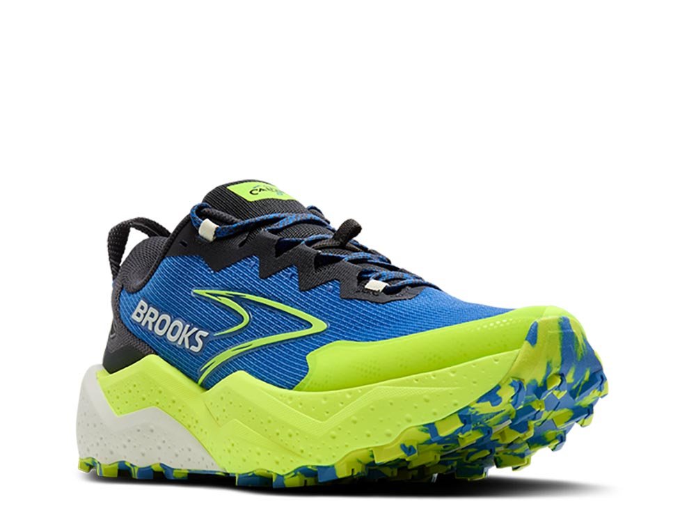 Pantofi sport Brooks Caldera 8 M, albaștri și galbeni