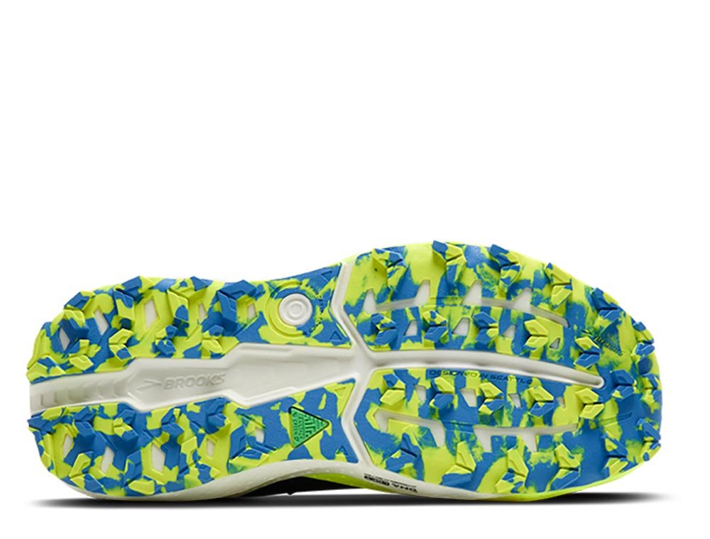 Pantofi sport Brooks Caldera 8 M, albaștri și galbeni