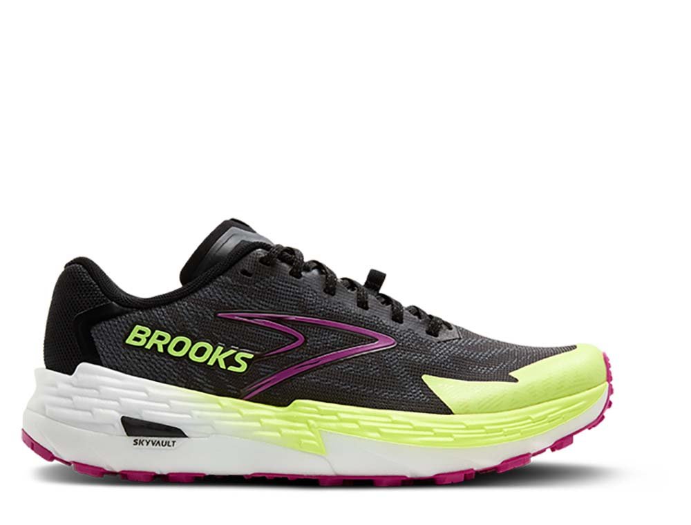 Brooks Catamount 4 Shoes Black and Pink