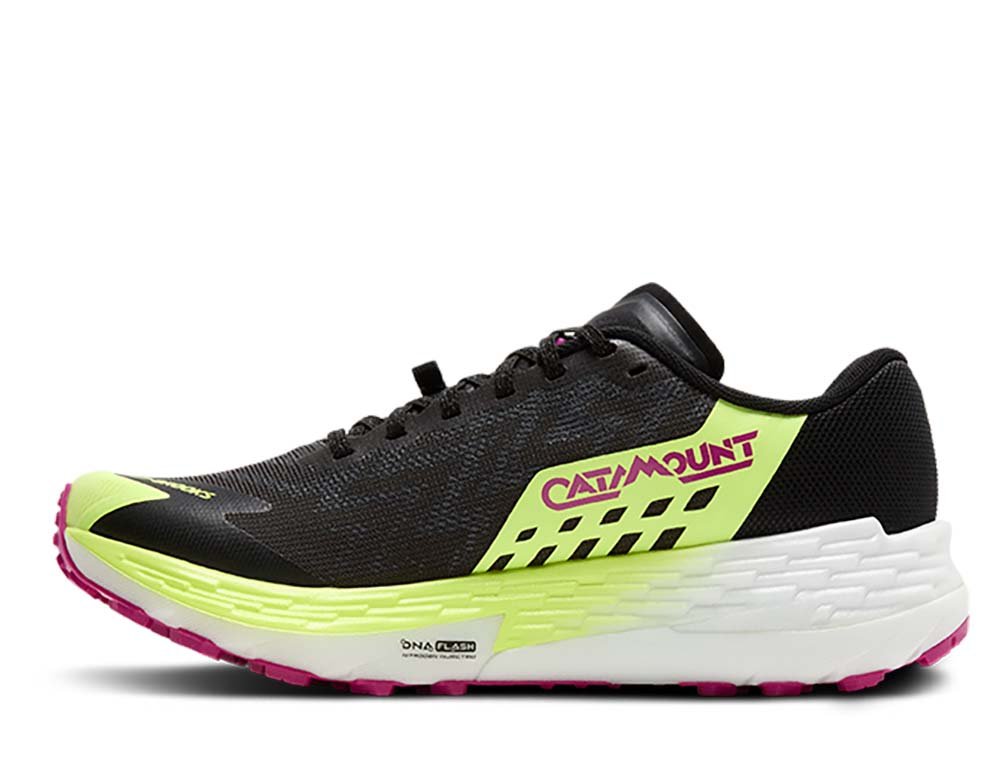 Brooks Catamount 4 Shoes Black and Pink