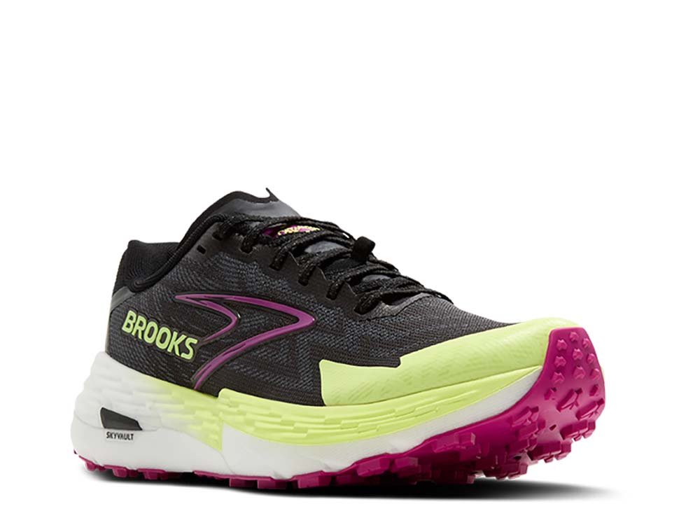 Brooks Catamount 4 Shoes Black and Pink