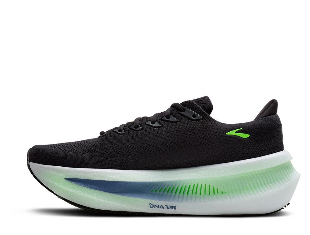 Brooks Glycerin Max 2 M Shoes Black and Green