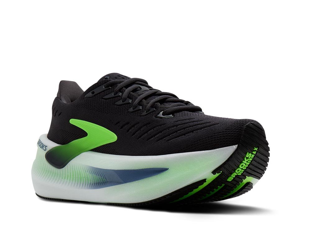 Brooks Glycerin Max 2 M Shoes Black and Green