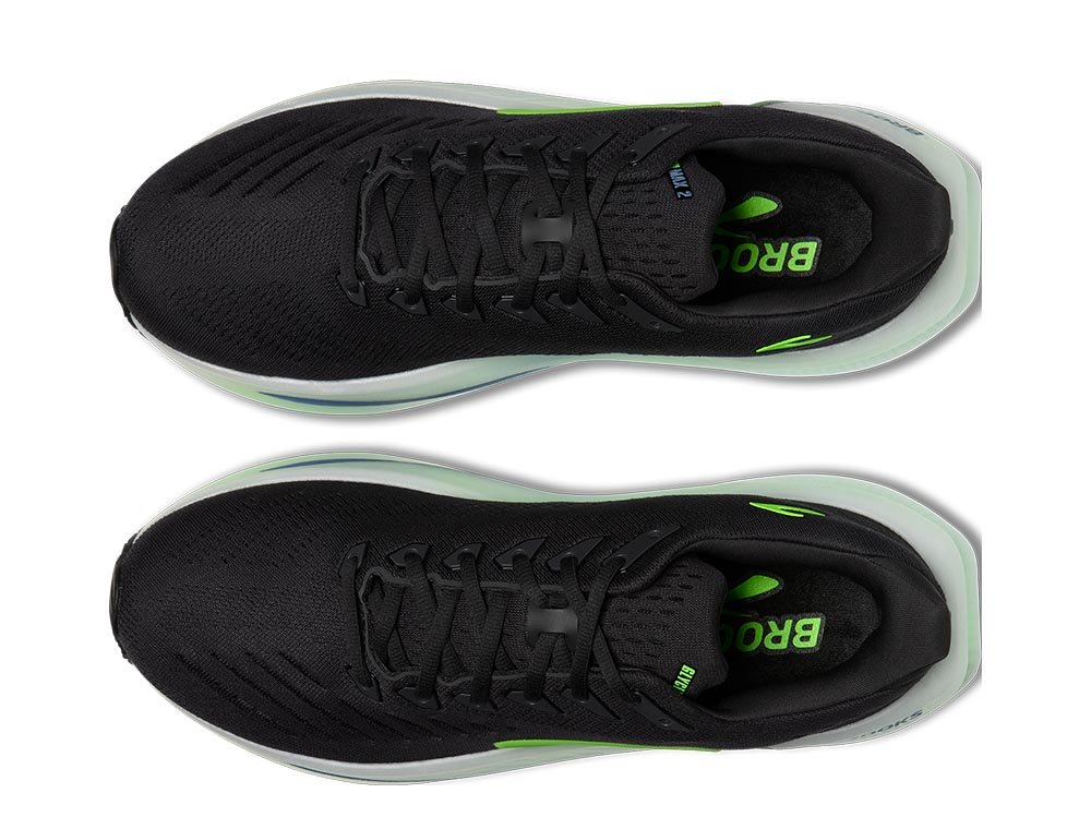 Brooks Glycerin Max 2 M Shoes Black and Green