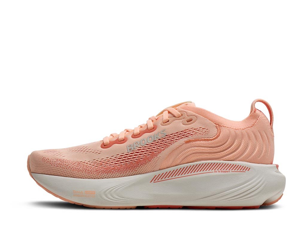 Brooks Adrenaline GTS 25 W Peach Shoes